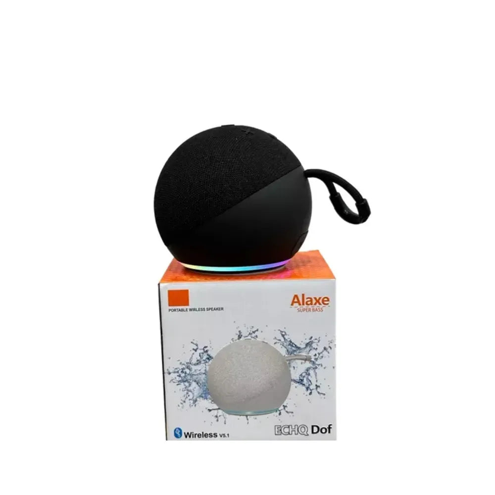 Parlante Bluetooth Inalámbrico "Alaxe": Diseño Premium y Luces RGB