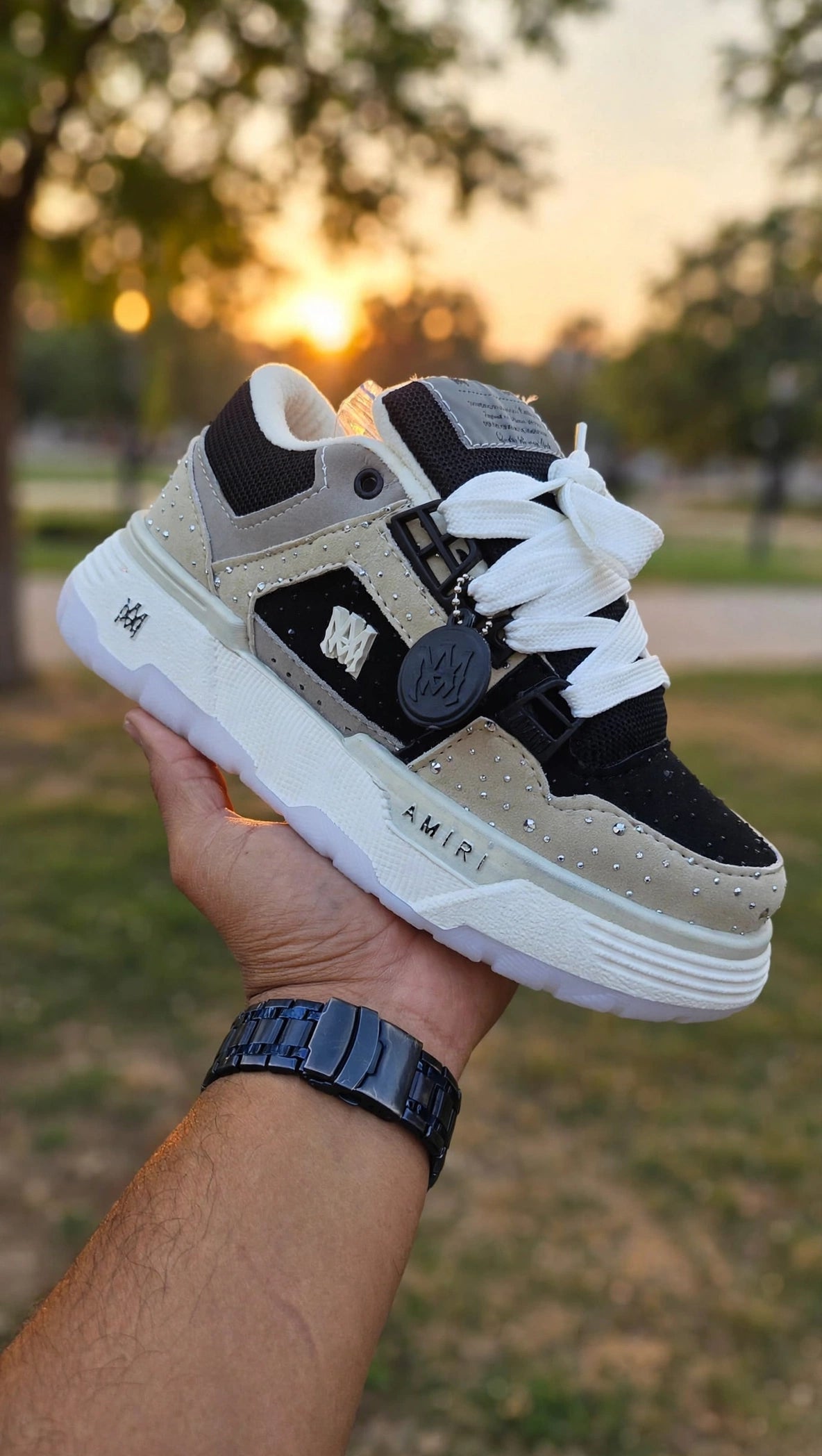 Tenis Urbanos Skater - Edición Perlas Brillantes